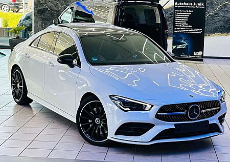 Mercedes-Benz CLA 200 -MBUX-AMG-Panorama-Leder-2-Farbig