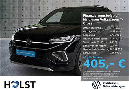 VW T-Cross Volkswagen 1.5TSI DSG R-Line GJR ACC AHK RüFaKa LaneAssist
