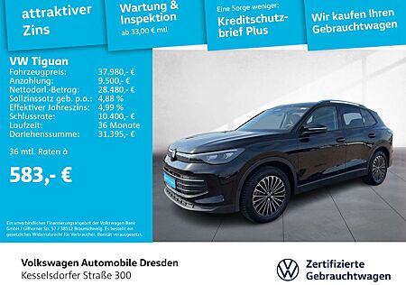 VW Tiguan Volkswagen Life 2.0 TDI SCR 7-Gang-DSG Navi AHZV Kam
