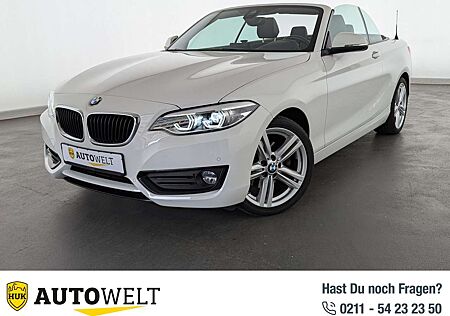 BMW 220i 220 Advantage LED+NAVI+SHZ+PDC+LEDER+ Navi/SHD/BC