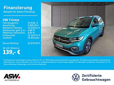 Volkswagen T-Cross Move 1.0 TSI DSG LED NAVI AHK ACC RFK VC