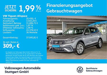 VW Tiguan Allspace Volkswagen Life 2.0 TDI DSG 7-Sitzer Navi A