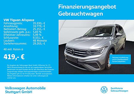 VW Tiguan Allspace Volkswagen Life 2.0 TDI DSG 110kW
