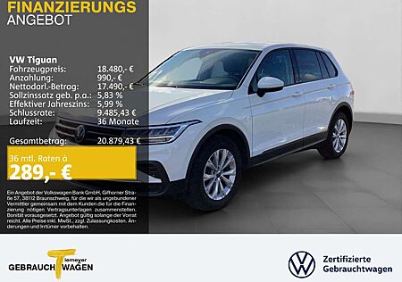 VW Tiguan Volkswagen 1.5 TSI CLIMATRONIC SITZHZG EINPARKHILFE