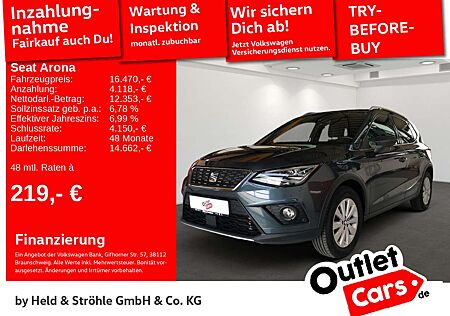 Seat Arona XCELLENCE 1.0 TSI LED NAV SHZ PARKLENK