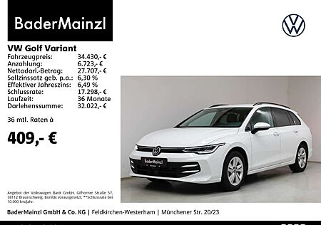 VW Golf Variant Volkswagen 1.5 TSI DSG Kam AHK SHZ HUD ACC