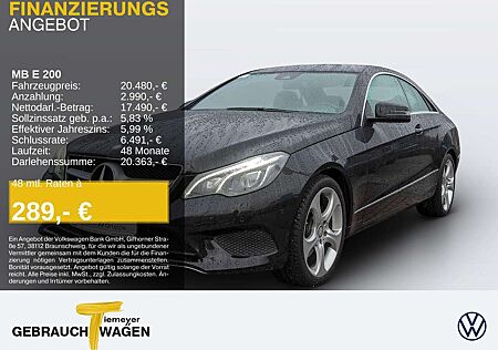 Mercedes-Benz E 200 CGI Coupe NAVI LED SITZHZG GRA