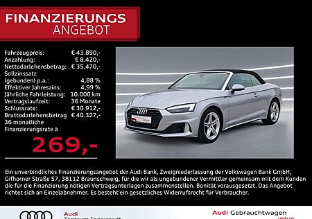 Audi A5 Cabriolet 35 TDI MATRIX AHK ACC NAVI Advanced