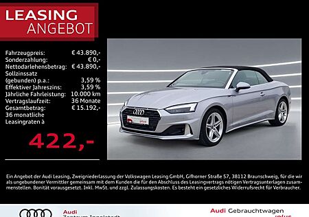 Audi A5 Cabriolet 35 TDI MATRIX AHK ACC NAVI Advanced