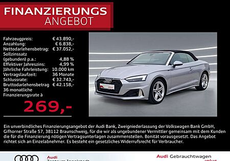 Audi A5 Cabriolet 35 TDI MATRIX AHK ACC NAVI Advanced