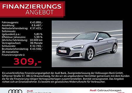 Audi A5 Cabriolet 35 TDI MATRIX AHK ACC NAVI Advanced