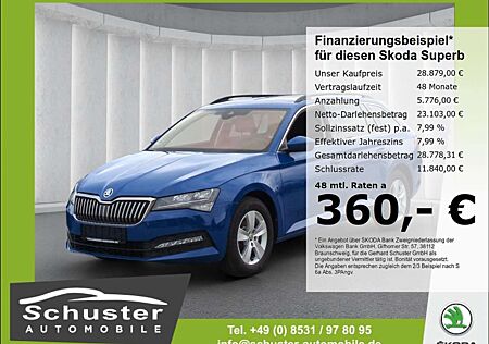 Skoda Superb Combi TDI*DSG LED ACC R-Kam digCockp Navi