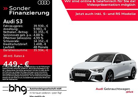Audi S3 quattro S-tronic ACC Navi Virtual