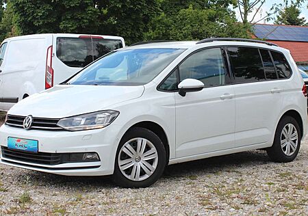 VW Touran Volkswagen 2.0 TDI SCR DSG Comfortline - Vollleder