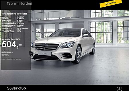 Mercedes-Benz S 560 e Lang BURM AMG DISTR SPUR PANO 360 MEMO