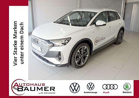Audi Q4 e-tron S-Line 82 kWh AHK elektr.Sitze Navi LED