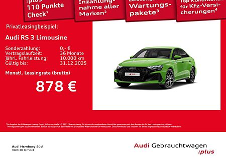 Audi RS3 TFSI qu. SCHALENSITZE/280/CARBON
