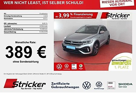 VW T-Roc Volkswagen R 2.0TSI 389,-ohne Anzahlung AHK Akrapovic Pano