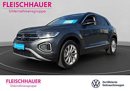 VW T-Roc Volkswagen Style 1.5 TSI LED+DC+AHK+ACC+NAVI+CARPLAY+SHZ+