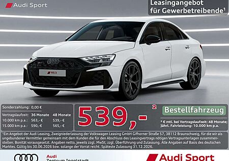 Audi RS3 Limousine qua LED,SPORTFAHRW. UPE 68.800,-