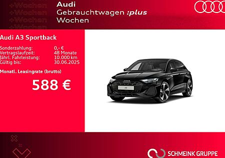 Audi A3 35 TFSI S line Nappa Matrix Pano