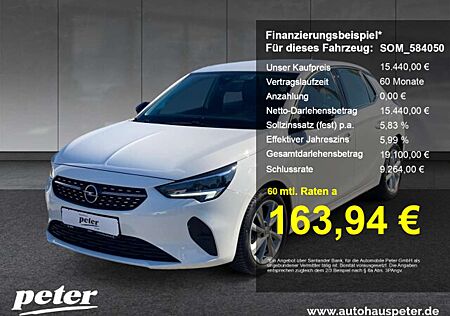 Opel Corsa F 1.2 Turbo Elegance Klima Sitzheizung Allwe