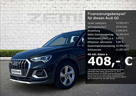 Audi Q3 35 TDI S tronic advanced Digitales Cockpit LED App