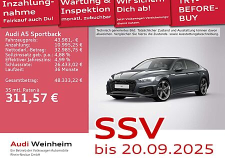 Audi A5 45 TFSI quattro S-Line competition