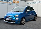 Fiat 500 Sport PANODACH TEMPOMAT APPLE/ANDROID ALU PDC BLU