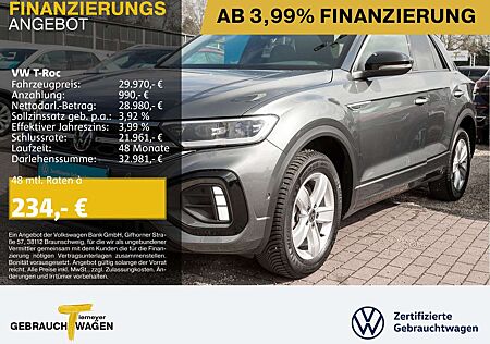 VW T-Roc Volkswagen 2.0 TDI R-LINE LM18 IQ.LIGHT ASSIST AHK