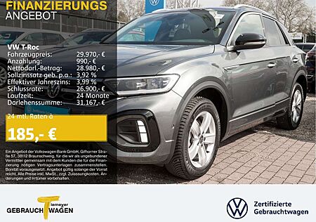 VW T-Roc Volkswagen 2.0 TDI R-LINE LM18 IQ.LIGHT ASSIST AHK