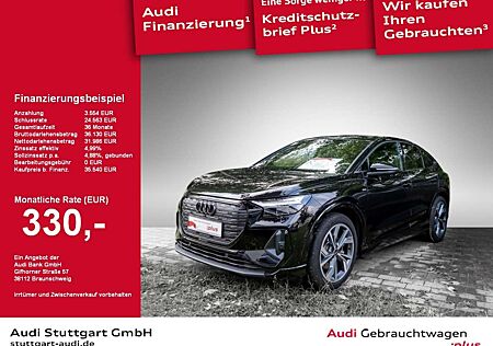 Audi Q4 e-tron Q4 Sportback 35 e-tron S line virtCo SONOS 20''