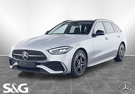 Mercedes-Benz C 200 T AMG PANO+AHK+NIGHTPAKET+MEMORY+TOTWINKEL