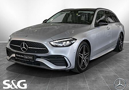 Mercedes-Benz C 200 T AMG PANO+AHK+NIGHTPAKET+MEMORY+TOTWINKEL