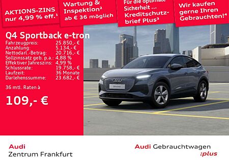 Audi Q4 e-tron Q4 Sportback 35 e-tron LED DAB PDC Sitzheizung