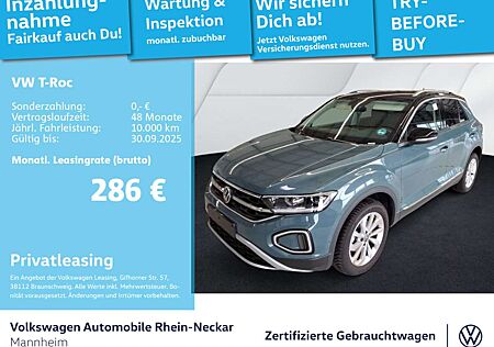 VW T-Roc Volkswagen 1.5 TSI Style DSG Navi AHK LED uvm