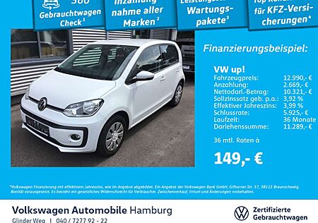 VW Up Volkswagen ! 1.0 Rückfahrkamera Klimaanlage