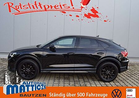 Audi Q3 Sportback 35 TFSI S line OPTIK-SCHWARZ/18-Zoll/LE