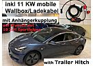 Tesla Model 3 mit AHK+Trailer Hitch