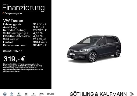 VW Touran Volkswagen R-line 1.5 TSI 110kW*DSG*7Sitzer*PANO*ACC