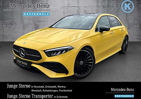 Mercedes-Benz A 200 AMG+PANO+BURME+NIGHT+360°+KEY-GO+TOTWINKEL