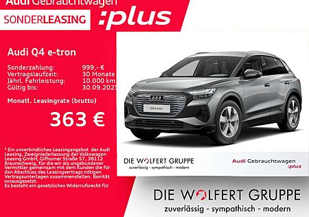 Audi Q4 e-tron 40 *0,25%*WÄRMEPUMPE*ACC*RFK*AR-HUD