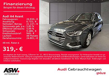Audi A4 advanced 40TDI Stronic Navi LED Pano VC