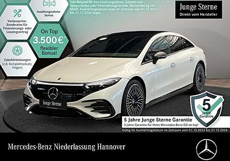 Mercedes-Benz EQS 450 AMG Fahrass WideScreen Pano Burmester HUD