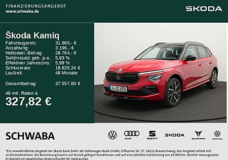 Skoda Kamiq Tour 1,0 TSI 85 kW 7-Gang-DSG