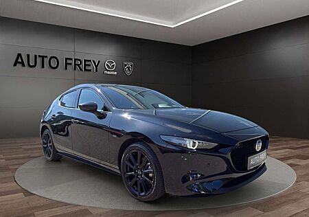 Mazda 3 gebraucht kaufen Mazda 3 X 186PS Exclusive-Line AT+AWD+ 360°+LEDER+NAVI+KLI