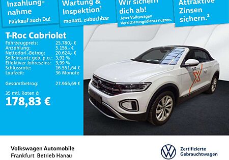 VW T-Roc gebraucht kaufen VW T-Roc Volkswagen 1.0 TSI FrontAssist LEDPlus DAB+
