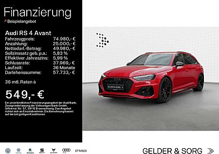 Audi RS4 Avant 2.9 TFSI qu. *Matrix*AHK*Pano*B&O*Tour