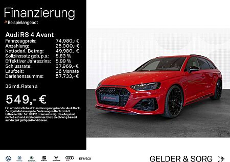 Audi RS4 Avant 2.9 TFSI qu. *Matrix*AHK*Pano*B&O*Tour