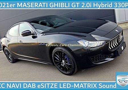 Maserati Ghibli GT 2.0 Hybrid 330PS ACC eSitze LEDER Hybrid